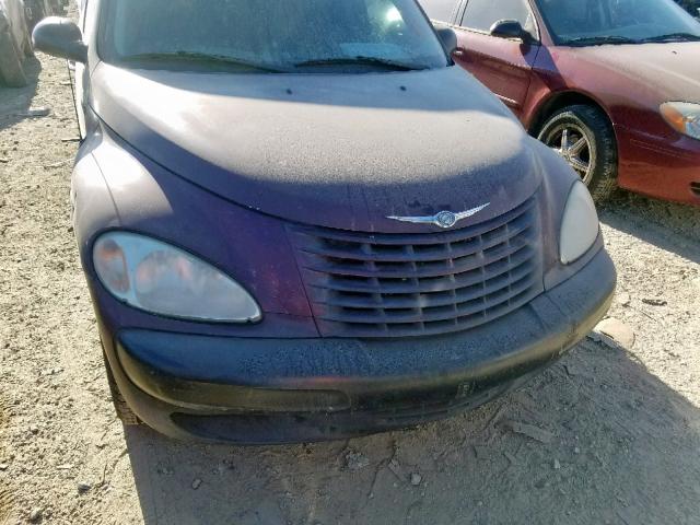 3C8FY68B82T202701 - 2002 CHRYSLER PT CRUISER PURPLE photo 9