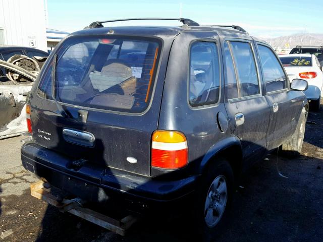 KNDJA7214S5504556 - 1995 KIA SPORTAGE BLUE photo 4