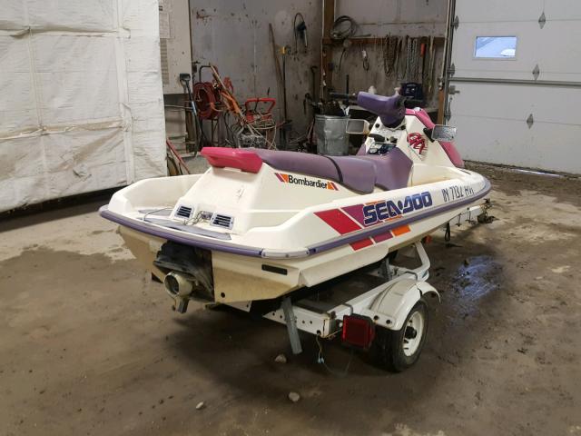 ZZN71300K293 - 1993 BOMBARDIER SEA DOO TWO TONE photo 4