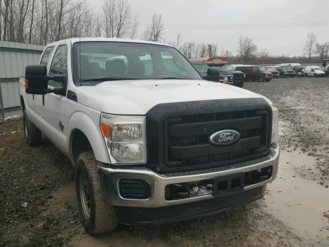 1FT7W3BTXBEB32467 - 2011 FORD F350 SUPER WHITE photo 1