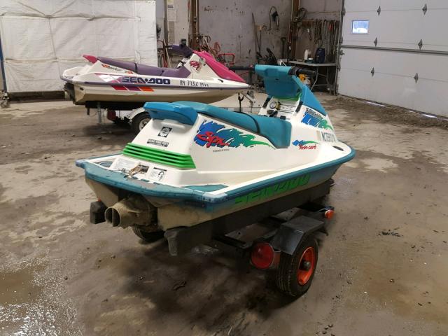 ZZN24454L293 - 1993 BOMBARDIER JETSKI TWO TONE photo 4