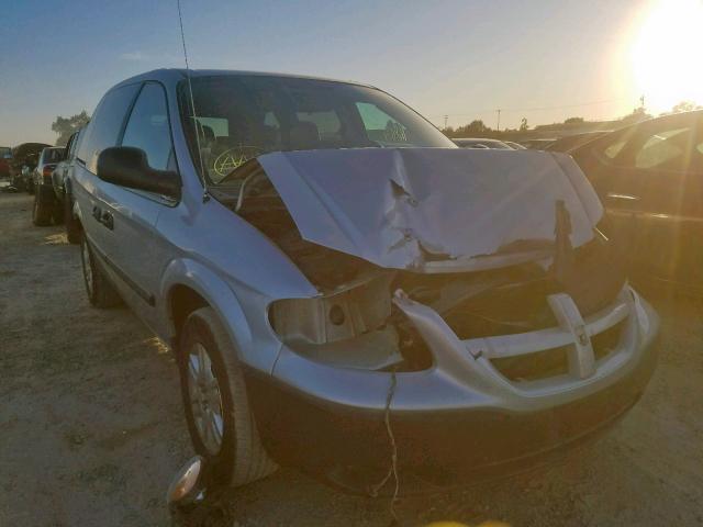 1D4GP25R86B590431 - 2006 DODGE CARAVAN SE SILVER photo 1