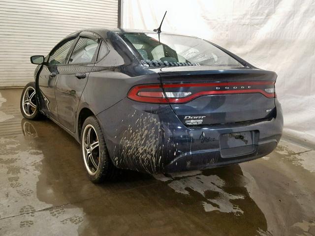 1C3CDFBA6DD321375 - 2013 DODGE DART SXT BLACK photo 3