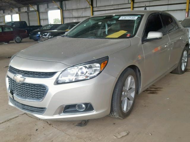 1G11E5SL8EF120264 - 2014 CHEVROLET MALIBU 2LT GOLD photo 2