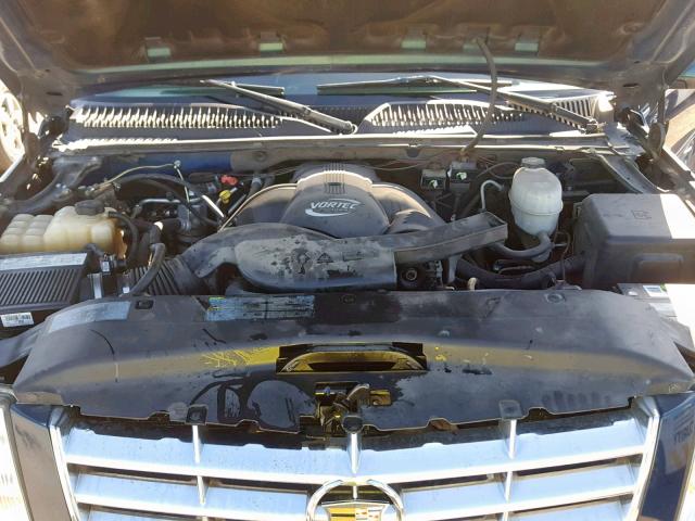 3GYFK66N45G185872 - 2005 CADILLAC ESCALADE E GREEN photo 7