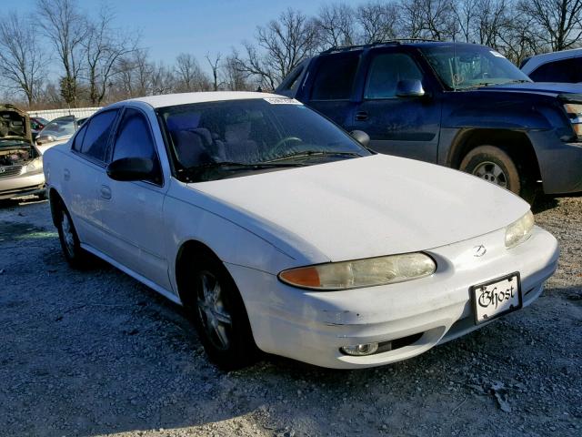 1G3NL52F14C157598 - 2004 OLDSMOBILE ALERO GL WHITE photo 1