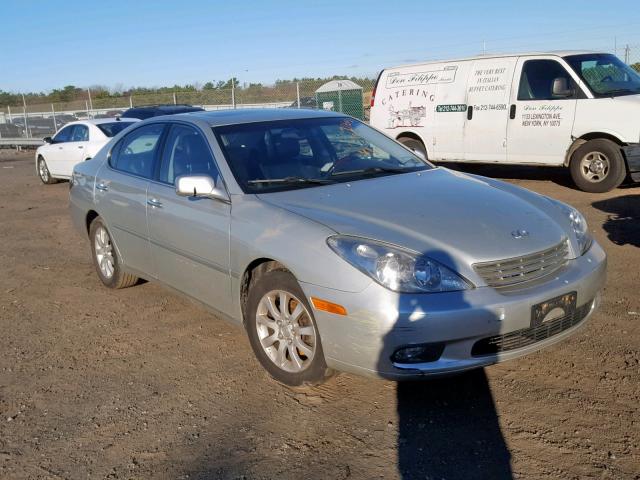 JTHBF30G135038364 - 2003 LEXUS ES 300 SILVER photo 1