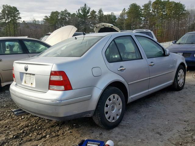 3VWRA69M84M041909 - 2004 VOLKSWAGEN JETTA GL SILVER photo 4