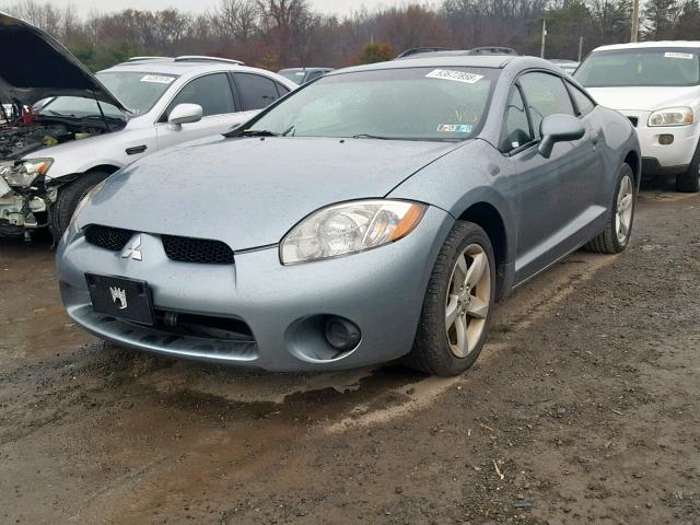 4A3AK24FX7E010022 - 2007 MITSUBISHI ECLIPSE GS GRAY photo 2