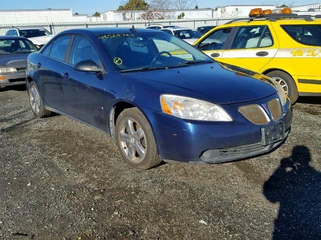 1G2ZH57N984273252 - 2008 PONTIAC G6 GT BLUE photo 1