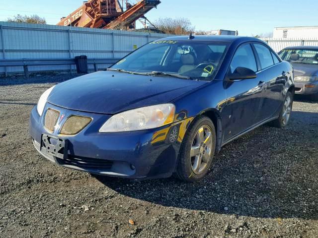 1G2ZH57N984273252 - 2008 PONTIAC G6 GT BLUE photo 2