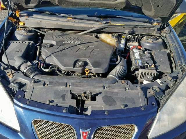 1G2ZH57N984273252 - 2008 PONTIAC G6 GT BLUE photo 7