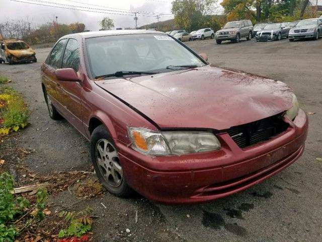 4T1BF22K81U970346 - 2001 TOYOTA CAMRY LE RED photo 1