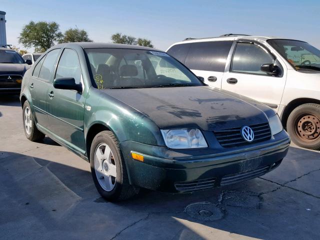 3VWSK69M42M127200 - 2002 VOLKSWAGEN JETTA GLS GREEN photo 1