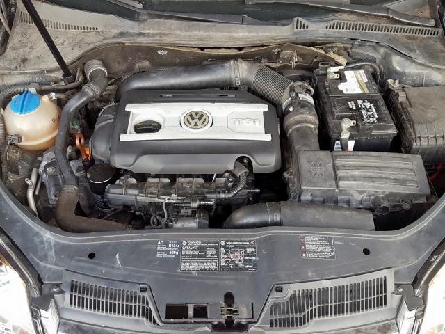 3VWRA71K99M077633 - 2009 VOLKSWAGEN JETTA WOLF BLACK photo 7