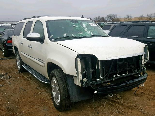 1GKFK16328R218044 - 2008 GMC YUKON XL K WHITE photo 1