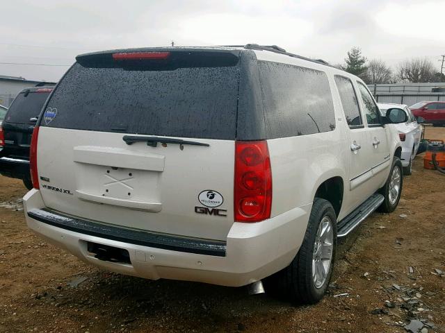 1GKFK16328R218044 - 2008 GMC YUKON XL K WHITE photo 4