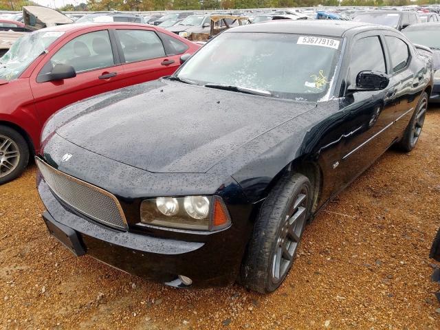 2B3CA3CV7AH299035 - 2010 DODGE CHARGER SX BLACK photo 2