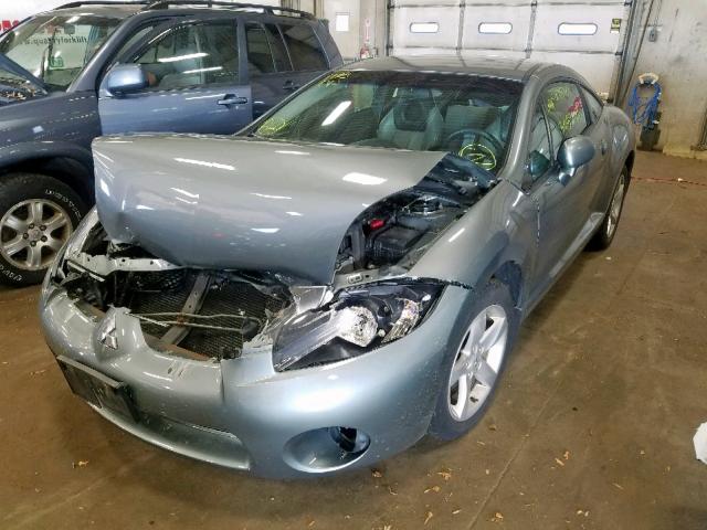 4A3AK24F77E009846 - 2007 MITSUBISHI ECLIPSE GS GRAY photo 2