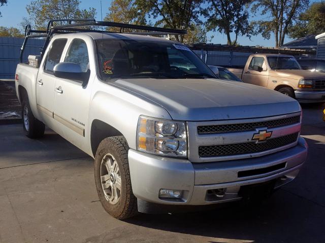 3GCPKSE34BG148531 - 2011 CHEVROLET SILVERADO SILVER photo 1