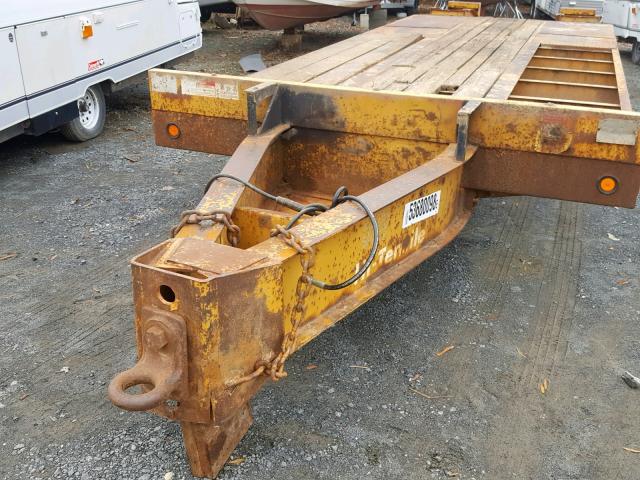 112HMV284NL038816 - 1992 UTILITY TRAILER YELLOW photo 10