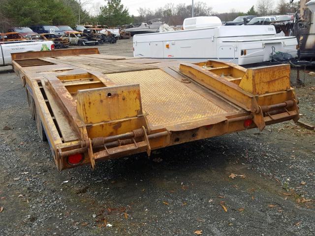 112HMV284NL038816 - 1992 UTILITY TRAILER YELLOW photo 4