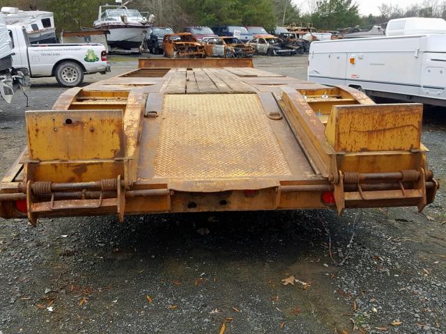 112HMV284NL038816 - 1992 UTILITY TRAILER YELLOW photo 5