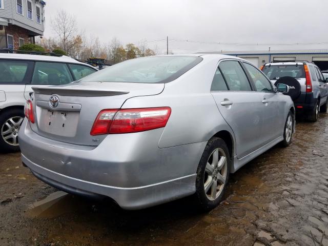 4T1BE46K68U764008 - 2008 TOYOTA CAMRY CE SILVER photo 4