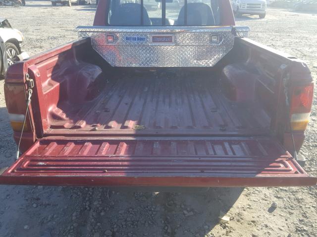 1FTCR10X1RUD11481 - 1994 FORD RANGER MAROON photo 9