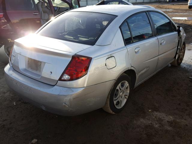 1G8AJ52FX5Z115430 - 2005 SATURN ION LEVEL SILVER photo 4