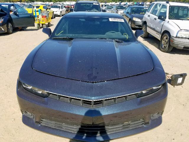 2G1FA1E32E9259272 - 2014 CHEVROLET CAMARO LS BLACK photo 7