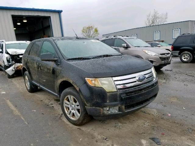 2FMDK48C98BA47101 - 2008 FORD EDGE SEL BLACK photo 1