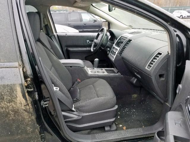 2FMDK48C98BA47101 - 2008 FORD EDGE SEL BLACK photo 5