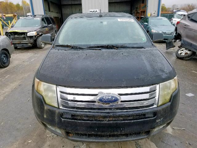 2FMDK48C98BA47101 - 2008 FORD EDGE SEL BLACK photo 9