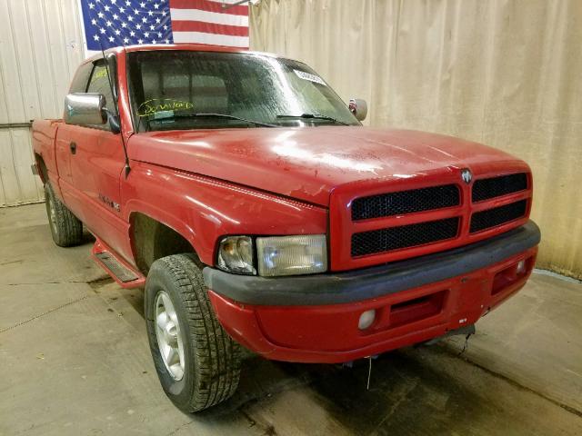 3B7HF13Z4VG793548 - 1998 DODGE RAM RED photo 1