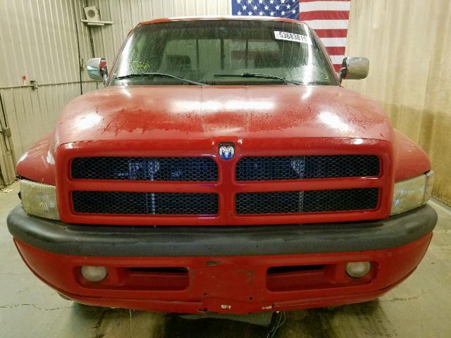 3B7HF13Z4VG793548 - 1998 DODGE RAM RED photo 9