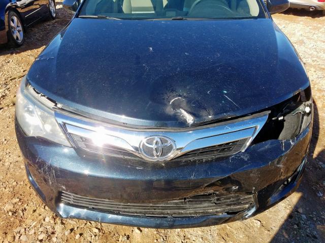 4T1BF1FK2CU063857 - 2012 TOYOTA CAMRY BASE BLACK photo 9