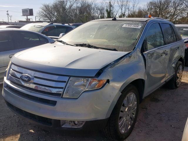 2FMDK39C18BA82322 - 2008 FORD EDGE LIMIT SILVER photo 2