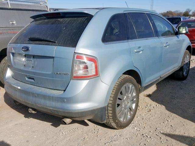 2FMDK39C18BA82322 - 2008 FORD EDGE LIMIT SILVER photo 4