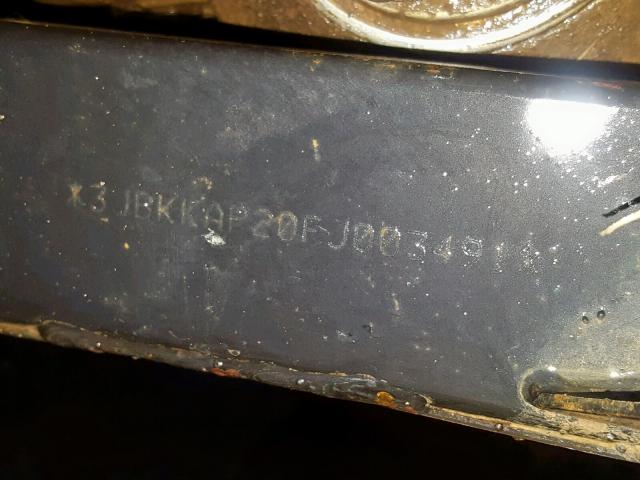 3JBKKAP20FJ003491 - 2015 CAN-AM COMMANDER YELLOW photo 10