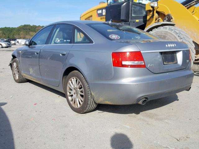 WAUDH74F67N054544 - 2007 AUDI A6 3.2 QUA GRAY photo 3