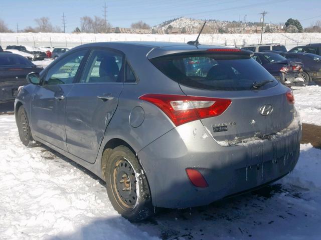 KMHD35LHXGU264834 - 2016 HYUNDAI ELANTRA GT GRAY photo 3