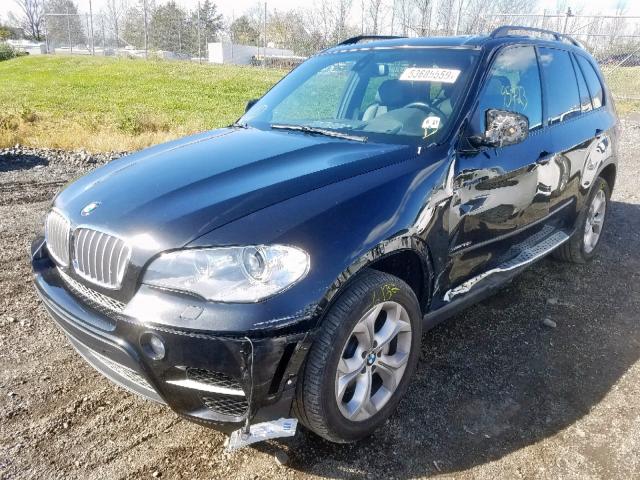 5UXZV8C58D0C16541 - 2013 BMW X5 XDRIVE5 BLACK photo 2