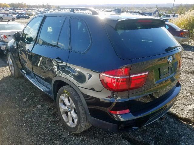 5UXZV8C58D0C16541 - 2013 BMW X5 XDRIVE5 შავი ფოტო 3
