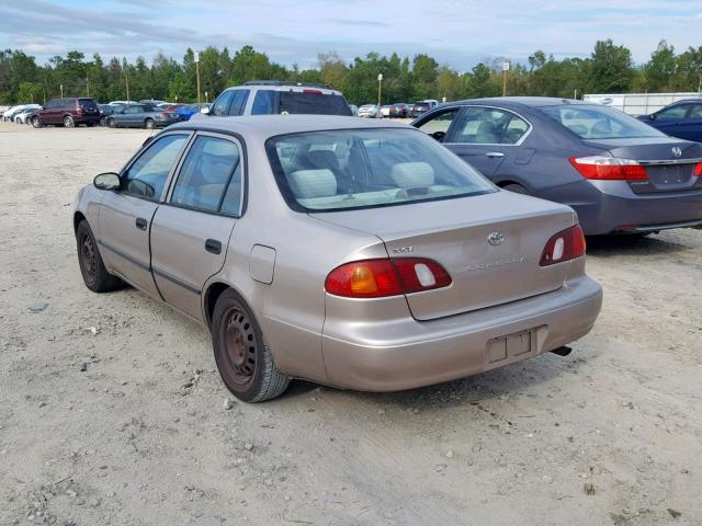 1NXBR12E0XZ231248 - 1999 TOYOTA COROLLA VE TAN photo 3