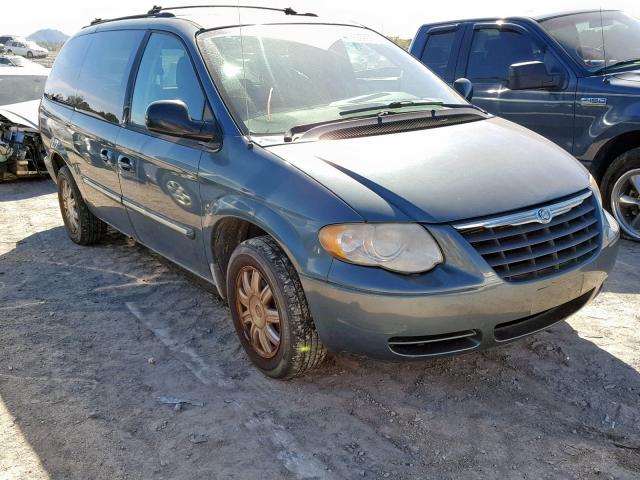 2C4GP54LX5R295052 - 2005 CHRYSLER TOWN & COU BLUE photo 1