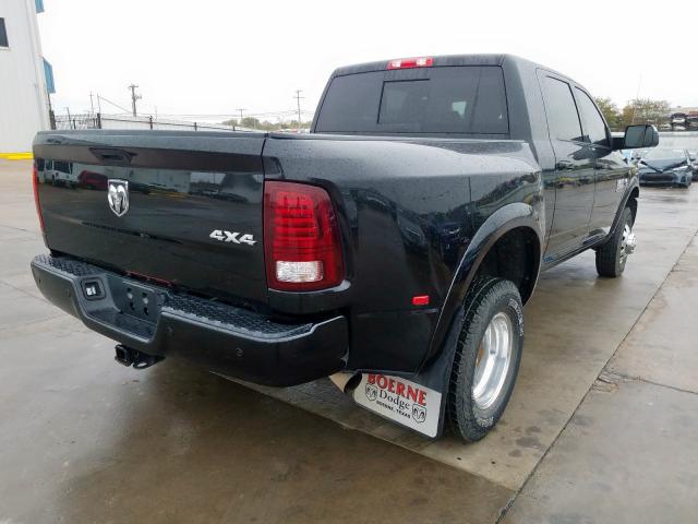 3C63RRMLXJG324010 - 2018 RAM 3500 LARAM BLACK photo 4