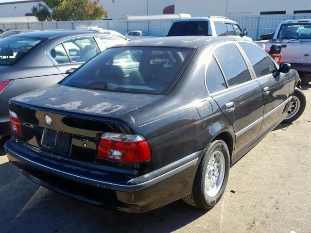 WBADD6323WBW36556 - 1998 BMW 5 SERIES BLACK photo 4