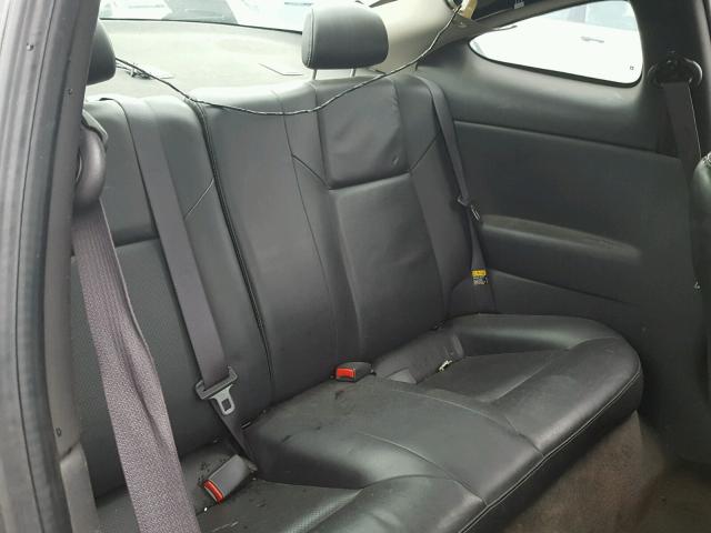 1G1AP12P757654095 - 2005 CHEVROLET COBALT SS BLACK photo 6