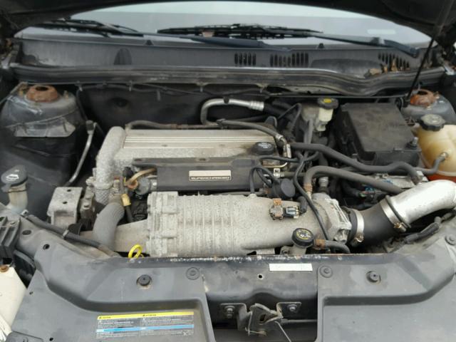 1G1AP12P757654095 - 2005 CHEVROLET COBALT SS BLACK photo 7